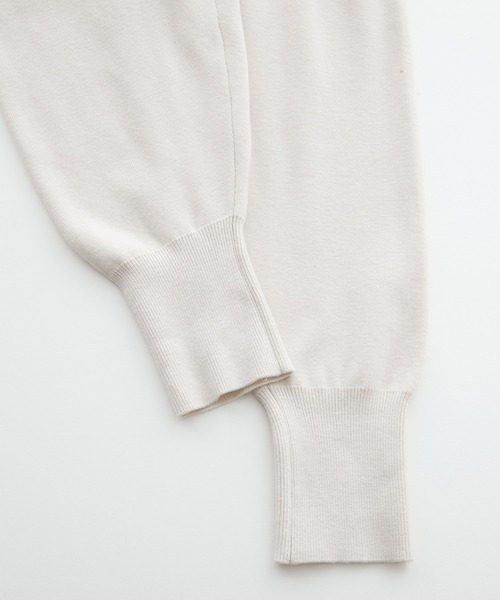 Chaco closet(チャコ クローゼット)の「ドローコードニットジョガーパンツ(その他パンツ・レディース・グリーン/ブラック/アイボリー/ワイン/杢グレー・S/M)」の17枚目の写真