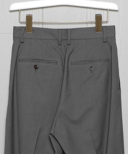 H BEAUTY&YOUTH UNITED ARROWS(エイチビューティーアンドユースユナイテッドアローズ)の「<H>TUCK TROUSERS/パンツ(その他パンツ・レディース・ダークグレー/ブラック・S/M)」の10枚目の写真