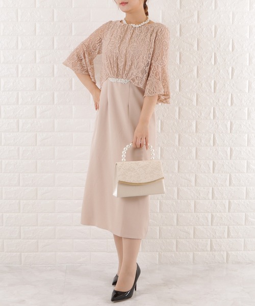 Lace Ladies(レースレディース)の「パールハンドルフラップレースハンドバッグ(クラッチバッグ・レディース・ブラック/グレー/ベージュ・FREE)」の20枚目の写真