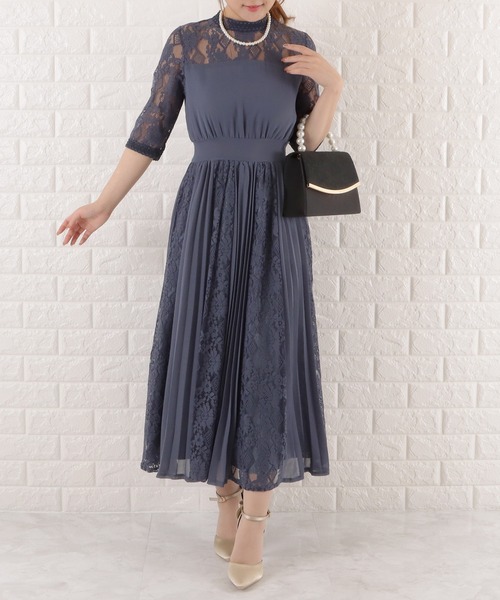 Lace Ladies(レースレディース)の「パールハンドルフラップレースハンドバッグ(クラッチバッグ・レディース・ブラック/グレー/ベージュ・FREE)」の4枚目の写真