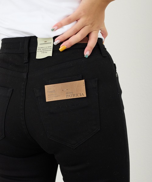 YANUK（ヤヌーク）の「YANUK PATRICIA-BLK（デニムパンツ・レディース・ブラック・24inch/25inch）」の12枚目の写真