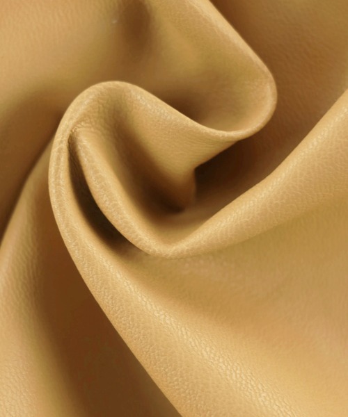 ALEXIA STAM（アリシアスタン）の「Fake Leather Jacket /フェイクレザージャケット（ブルゾン・レディース・マスタード/ブラウン/ブラック・FREE）」の20枚目の写真