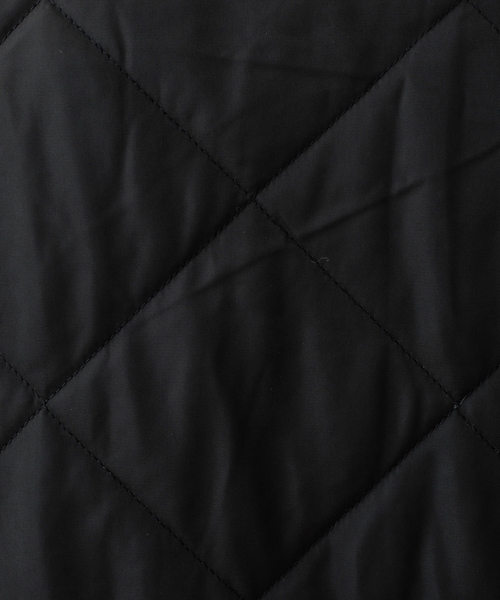 Rouge vif(ルージュヴィフ)の「MICA キルティングノーカラーコート(ノーカラーコート・レディース・ブラック/オフホワイト・フリー)」の20枚目の写真