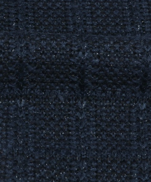 TOKYO SHIRTS（トウキョウシャツ）の「ロングニットジャケット（ノーカラージャケット・レディース・ライトベージュ/ネイビー/ライトグレー・M/L）」の16枚目の写真