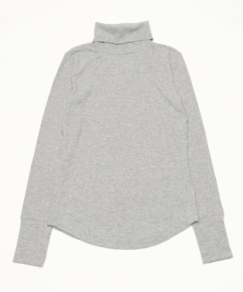 GAP（ギャップ）の「スラブ リブタートルネック（Tシャツ/カットソー・レディース・オフホワイト/ブラック/グリーン系その他/ブルー/グレー/グリーン/ピンク・XXS/XL/S/M/L/XS）」の8枚目の写真