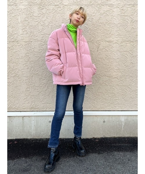 GAP（ギャップ）の「スラブ リブタートルネック（Tシャツ/カットソー・レディース・オフホワイト/ブラック/グリーン系その他/ブルー/グレー/グリーン/ピンク・XXS/XL/S/M/L/XS）」の13枚目の写真