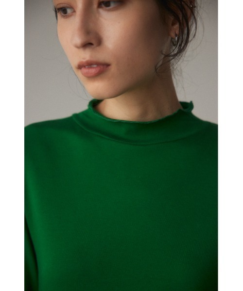 BLACK BY MOUSSY（ブラックバイマウジー）の「long highneck tops(ロングハイネックトップス）（Tシャツ/カットソー・レディース・グリーン/ブラック/アイボリー・FREE）」の18枚目の写真