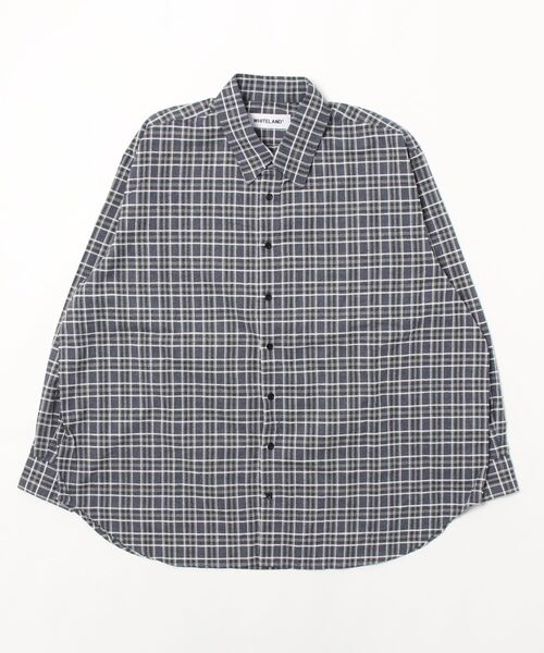 WHITELAND チェックシャツ WHITELAND/ホワイトランド/CHIFFON CHECK SHIRT | L.H.P