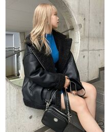 EVRIS | 【WEB限定】カラーボアブルゾン(ブルゾン)