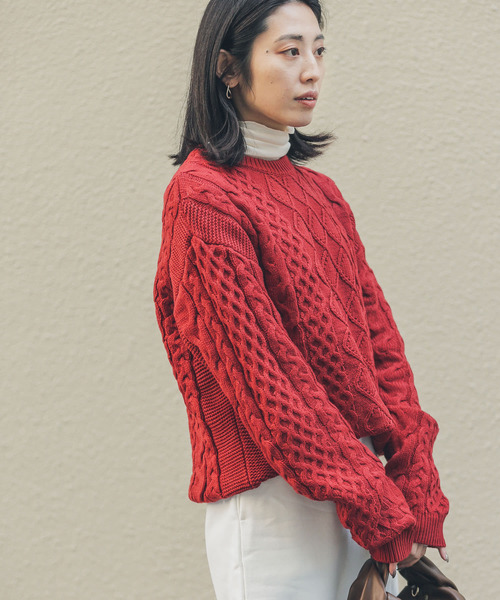 【ラーメン555】☆新品☆ アーバンリサーチサニーレーベル ケーブルガウン URBAN RESEARCH（アーバンリサーチ） URBAN RESEARCH Sonny Label