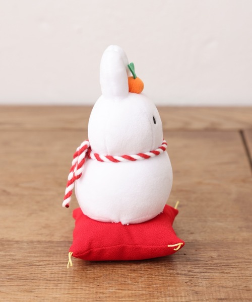 Miffy（ ミッフィー）の「かがみもち ミッフィー（インテリア雑貨・レディース・ホワイト・フリー）」の2枚目の写真