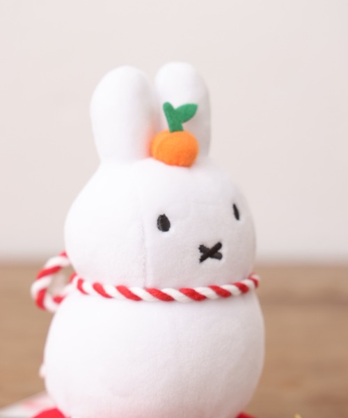 Miffy（ ミッフィー）の「かがみもち ミッフィー（インテリア雑貨・レディース・ホワイト・フリー）」の4枚目の写真