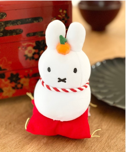 Miffy（ ミッフィー）の「かがみもち ミッフィー（インテリア雑貨・レディース・ホワイト・フリー）」の5枚目の写真