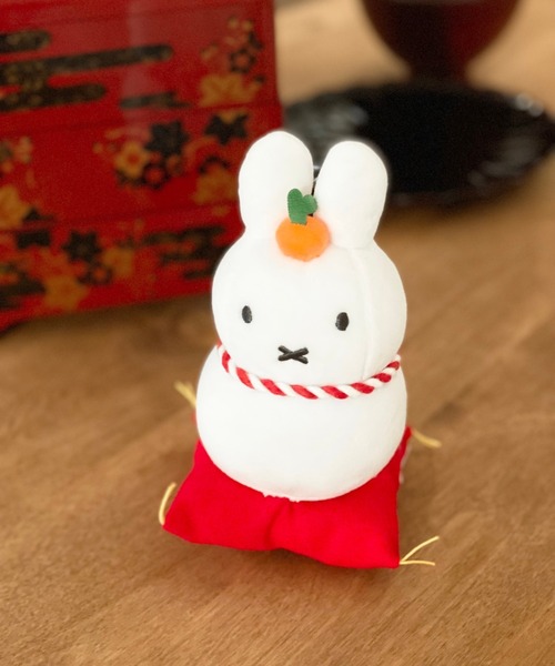 Miffy（ ミッフィー）の「かがみもち ミッフィー（インテリア雑貨・レディース・ホワイト・フリー）」の6枚目の写真