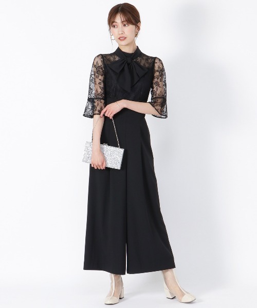 AND COUTURE（アンドクチュール）の「レース切替ロンパース