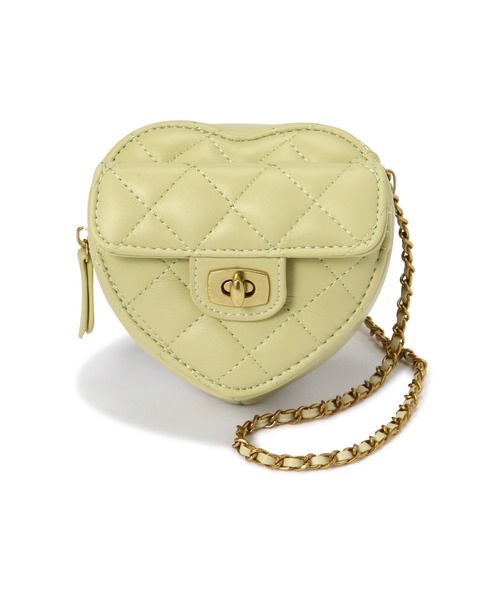 FREE'S MART(フリーズマート)の「◇ハートミニショルダーバッグ(ショルダーバッグ・レディース・ブラック/イエロー・フリ-)」の11枚目の写真