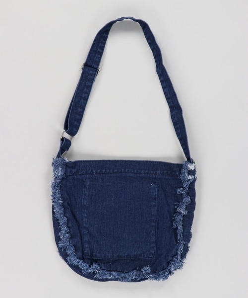 SPINNS（スピンズ）の「Y2Kバタフライ デニムショルダーバッグ（ショルダーバッグ・レディース・ブルー/ブラック・ONESIZE）」の9枚目の写真