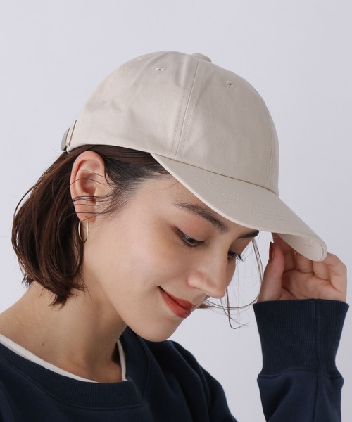 upperhights（アッパーハイツ）の「upper hights / ベースボールキャップ（キャップ・レディース・チャコールグレー/ライトベージュ/ベージュ・フリー）」の8枚目の写真