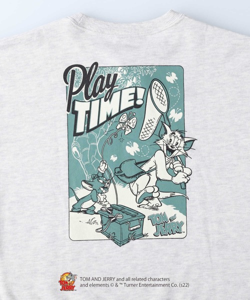 Right-on（ライトオン）の「【キャラクター】トムとジェリースウェット（スウェット・キッズ・ブラック/オフホワイト/グリーン・120/130/105/140/150）」の16枚目の写真