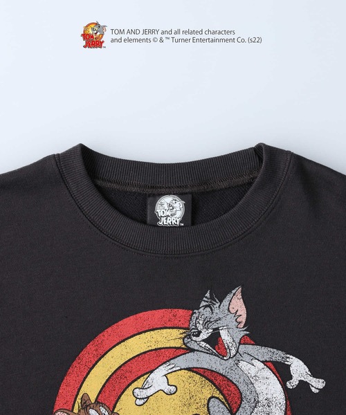 Right-on（ライトオン）の「【キャラクター】トムとジェリースウェット（スウェット・キッズ・ブラック/オフホワイト/グリーン・120/130/105/140/150）」の19枚目の写真