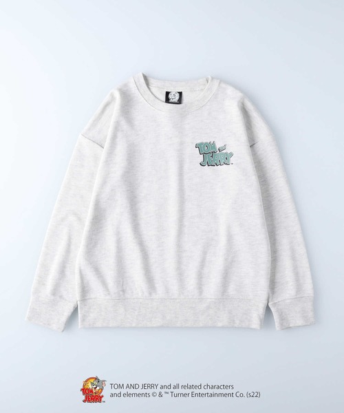 Right-on（ライトオン）の「【キャラクター】トムとジェリースウェット（スウェット・キッズ・ブラック/オフホワイト/グリーン・120/130/105/140/150）」の10枚目の写真