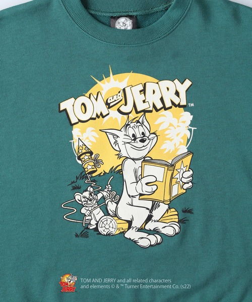Right-on（ライトオン）の「【キャラクター】トムとジェリースウェット（スウェット・キッズ・ブラック/オフホワイト/グリーン・120/130/105/140/150）」の18枚目の写真