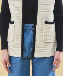 セール 40%OFF】コンパクトコットン ニットジレ(505170748
