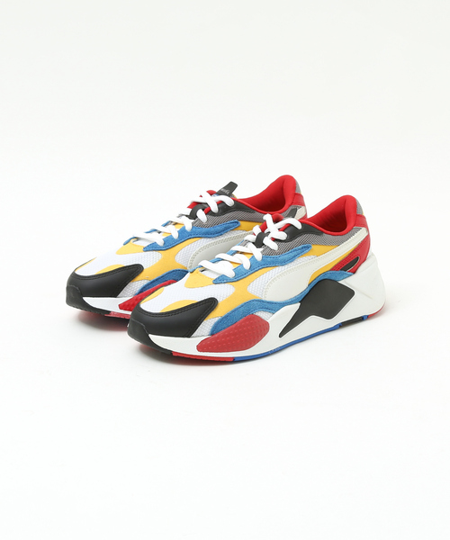 PUMA(プーマ)の「【PUMA】RS-XPAZZLE / コンビネーション スニーカー(スニーカー・メンズ・ホワイト/グレー・8)」の2枚目の写真