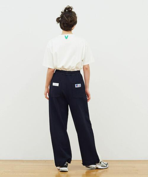 FRAPBOIS（フラボア）の「ラッセルパンツ（その他パンツ・レディース・ブラック/ライトグレー・1/2）」の19枚目の写真