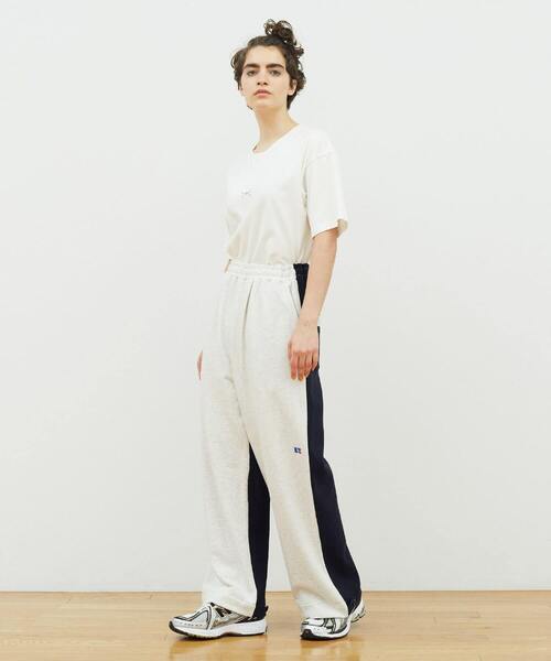 FRAPBOIS（フラボア）の「ラッセルパンツ（その他パンツ・レディース・ブラック/ライトグレー・1/2）」の21枚目の写真