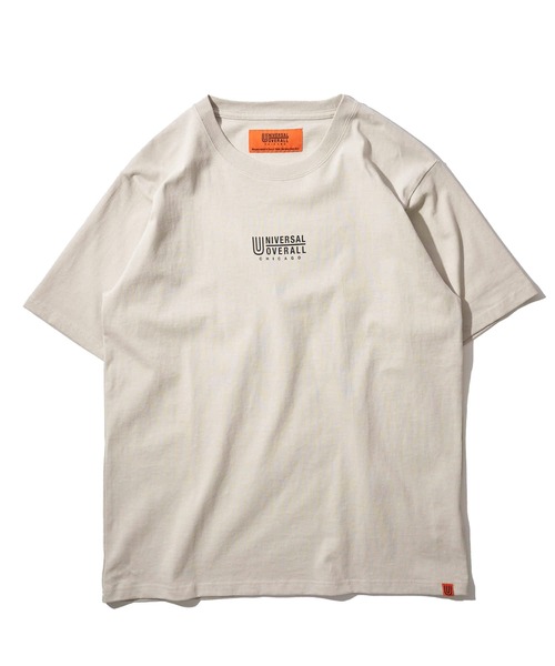 UNIVERSAL OVERALL】 CENTER LOGO TEE / センターロゴ プリント