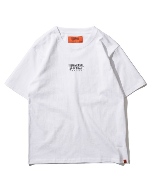 UNIVERSAL OVERALL】 CENTER LOGO TEE / センターロゴ プリント