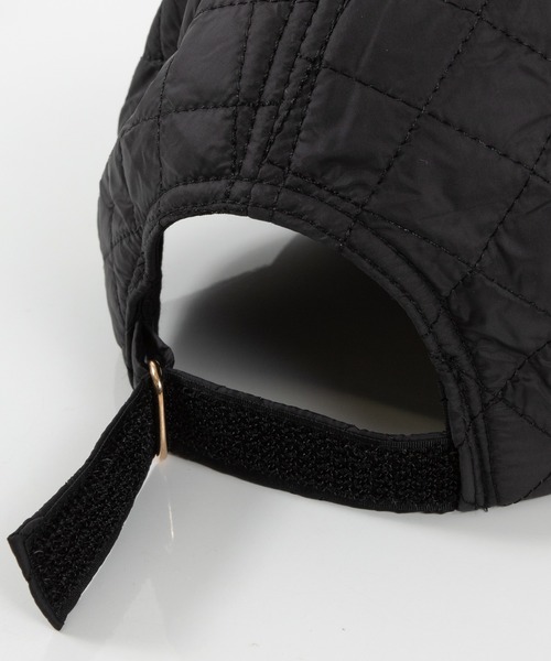 meJane(ミージェーン)の「キルティング ロゴCAP(キャップ・レディース・アイボリー/ブラック/ブラウン・FREE)」の5枚目の写真