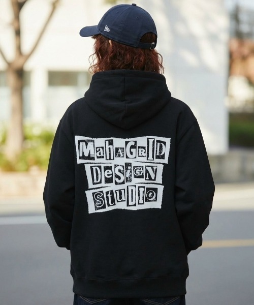 mahagrid/マハグリッド』RANSOM NOTE HOODIE/ランサムノート プル