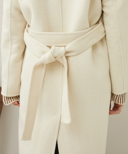 DOLLUPOOPS（ドールアップウップス）の「doll up oops ストールドッキングコート（その他アウター・レディース・ブラック/アイボリー・FREE）」の15枚目の写真