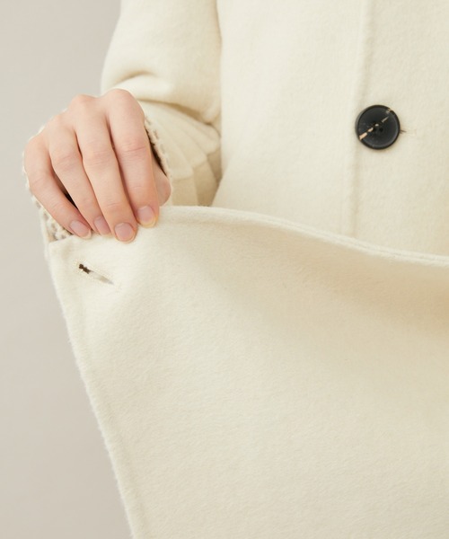 DOLLUPOOPS（ドールアップウップス）の「doll up oops ストールドッキングコート（その他アウター・レディース・ブラック/アイボリー・FREE）」の17枚目の写真