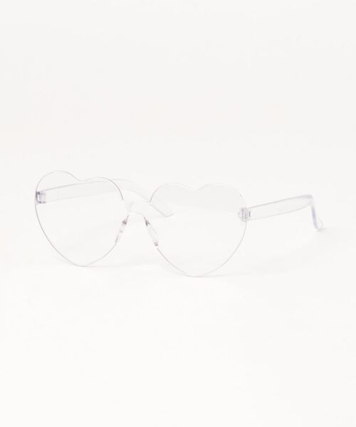 Fun & Daily（ファンアンドデイリー）の「Funny Color Heart Glasses（サングラス・レディース・イエロー/オレンジ/ブラック/レッド/グリーン/ピンク/パープル/ブルー/クリア/ブラウン・FREE）」の10枚目の写真