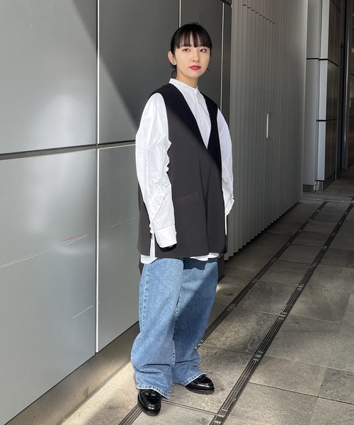 JOINT WORKS(ジョイントワークス)の「ブザムフリルドルマンシャツ(シャツ/ブラウス・レディース・ホワイト/ブラック・FREE)」の18枚目の写真