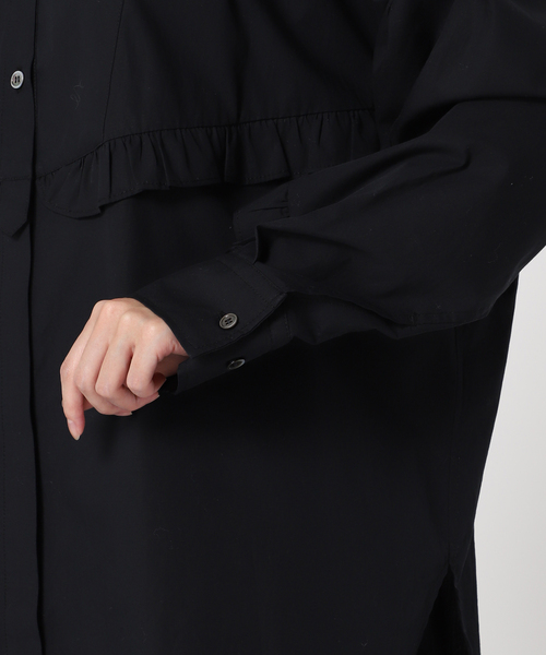 JOINT WORKS(ジョイントワークス)の「ブザムフリルドルマンシャツ(シャツ/ブラウス・レディース・ホワイト/ブラック・FREE)」の9枚目の写真