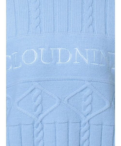 GYDA（ジェイダ）の「CLOUD NINE ケーブルニットトップス（ニット/セーター・レディース・ライトブルー/アイボリー/ベージュ・FREE）」の18枚目の写真