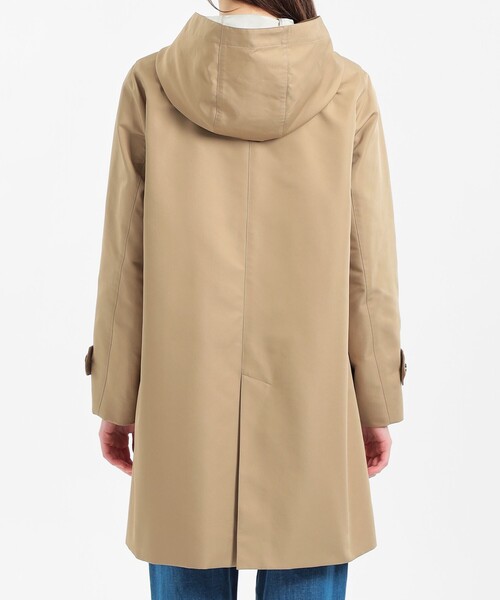 MACKINTOSH PHILOSOPHY（ﾏｯｷﾝﾄｯｼｭ ﾌｨﾛｿﾌｨｰ）の「ダブルクロスフーデッドコート（その他アウター・レディース・ダークネイビー/ベージュ・36/38）」の13枚目の写真