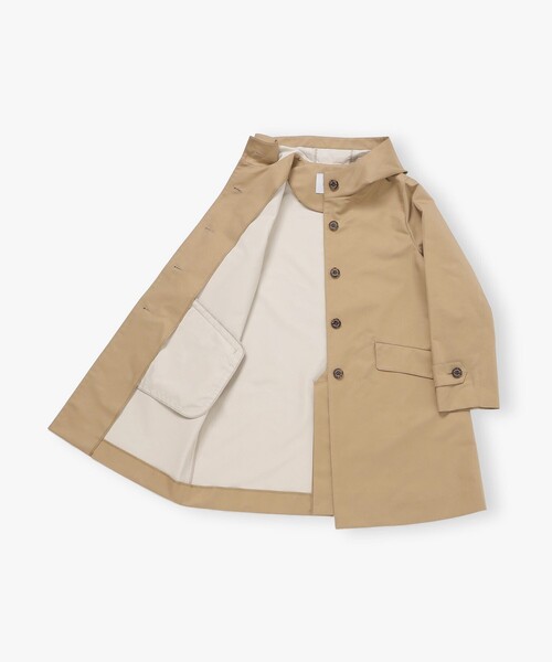 MACKINTOSH PHILOSOPHY（ﾏｯｷﾝﾄｯｼｭ ﾌｨﾛｿﾌｨｰ）の「ダブルクロスフーデッドコート（その他アウター・レディース・ダークネイビー/ベージュ・36/38）」の7枚目の写真