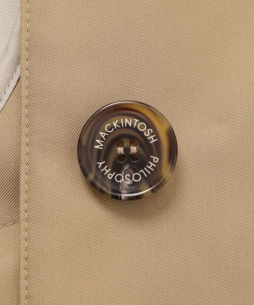 MACKINTOSH PHILOSOPHY（ﾏｯｷﾝﾄｯｼｭ ﾌｨﾛｿﾌｨｰ）の「ダブルクロスフーデッドコート（その他アウター・レディース・ダークネイビー/ベージュ・36/38）」の5枚目の写真