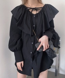 フリルチュニックワンピース