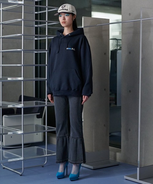NEONSIGN（ネオンサイン）の「NEONSIGN/ネオンサイン/Ｎｍｗ.Ｒ.Ｃ．Electric Hoodie OTL（パーカー・メンズ・グレー/ブラック・46/48）」の3枚目の写真
