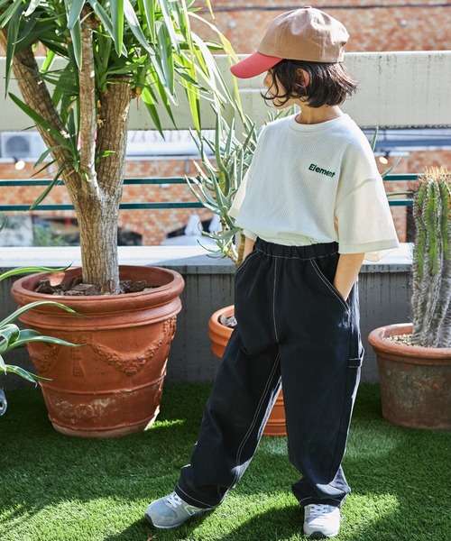 PAIRMANON STREET(ペアマノンストリート)の「【PAIRMANON STREET】ユニセックスペインターパンツ(その他パンツ・キッズ・ベージュ/オフホワイト/セージグリーン/ブラック・100/110/120/130/140/150/160)」の11枚目の写真