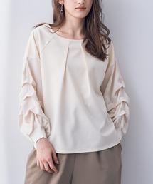 YECCA VECCA | 2wayホイップスリーブカットブラウス(シャツ/ブラウス)