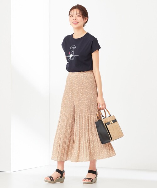 ANY SIS(エニィスィス)の「【洗える】イージープリーツ スカーチョ(その他パンツ・レディース・ブラック系4/ベージュ系4・2/3/1)」の11枚目の写真