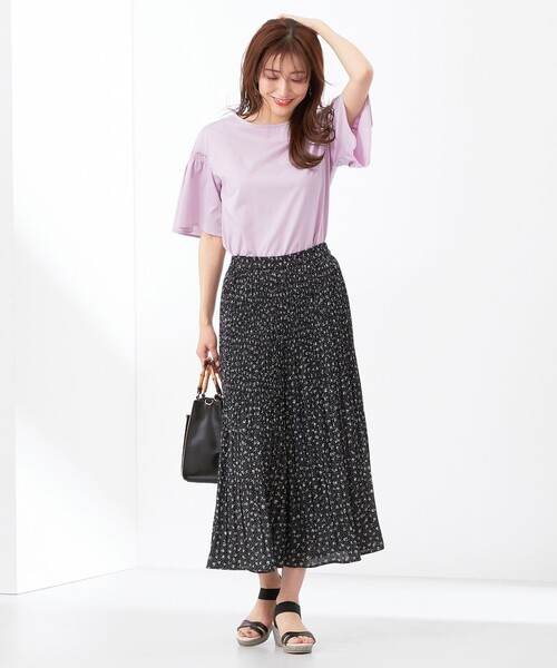 ANY SIS(エニィスィス)の「【洗える】イージープリーツ スカーチョ(その他パンツ・レディース・ブラック系4/ベージュ系4・2/3/1)」の12枚目の写真