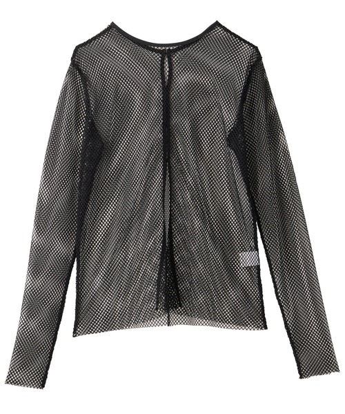 GeeRA（ジーラ）の「2wayメッシュカーディガン（カーディガン/ボレロ・レディース・オフホワイト/ブラック・MEDIUM/LARGE）」の17枚目の写真